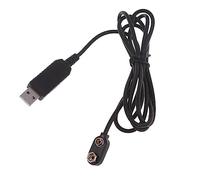 Riiichflowshop 9V Eliminatori di connettori per batterie Sostituisci 6F22 Convertitore di Alimentazione USB Multi per multimetro Luce LED 150 cm Plastica