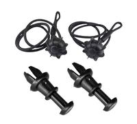 Riiichflowshop Cinghia per Copri-ripiano portaoggetti per Auto per MK6 MK5 8P 8V 1K6863447A 1K6863447A9B9 portellone Posteriore Bagagliaio plastica