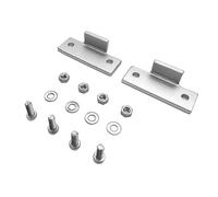 Riiichflowshop Giradischi ust Cerniere di Copertura Linguette di Riparazione Staffe Cerniera per Technics SL-D1 SL-Q200 SL-B1 SL-DD2 SL-3200 Giradischi in Metallo