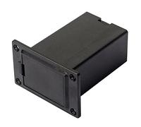 Riiichflowshop Nuovo 1 pz 9V Batteria Nero Supporto per Custodia Scatola Scomparto Chitarra Basso