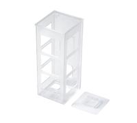 Riiichflowshop Organizzatori Camera Da Letto Risparmio Di Spazio Mensola in Plastica Ideale per Dormitori Appartamenti Piccoli Spazi Assemblaggio Facile Mobilità