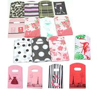 Riiichflowshop Piccoli Sacchetti di Plastica 15X9 cm 50 Pezzi Graziosi Gioielli Confezione Regalo per Orecchini Bracciale Collana Anello Organizzazione Plastica