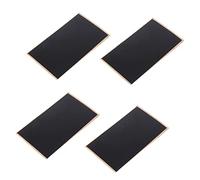 Riiichflowshop SUCHUAGUANG 4 Pezzi Laptop Touchpad Trackpad Pellicola Protettiva Pellicola Adesiva per Thinkpad P52 P53 Laptop Protezione Nera in Plastica