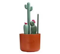 RIIMUHIR Boon Cacti Bottle Cleaning Brush Set, Terracotta