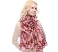RIIQIICHY Sciarpa Donna Invernale Pashmina Scialle Caldo Regalo Natale Donna Compleanno sciarpone inverno Scozzese Colorata