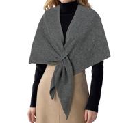 RIIQIICHY Sciarpa Donna Invernale Scialle Elegante Donna Cerimonia Stola Grigia Cerimonia