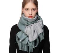 RIIQIICHY Sciarpa Regalo Donna Compleanno Invernale Turchese Pashmina Scialle Caldo Sciarpone Inverno Stola Elegante