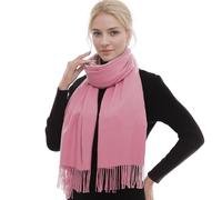 RIIQIICHY Sciarpa Rosa Donna Invernale Pashmina Scialle Caldo Stola Regalo Donna Sciarpone Inverno