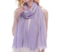 RIIQIICHY Sciarpa Viola Foulard Donna Pashmina Scialle Stola Elegante Cerimonia Invernale Primaverile Leggera Morbide Lunga Autunnale Estiva