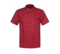 Riismen Giacca da Chef Unisex Uomo Donna Divisa Chef Cameriere Camicia da Cuoco Maglietta da Lavoro Camicia da Cucina Hotel Pizzeria Ristorante Panetteria Mensa