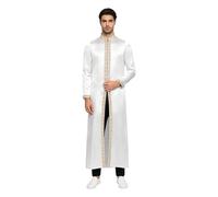 Riismen Kaftan Uomo Langarm Abaya Vestito Feste E Cena Marocchina Satin Lucente E Secco Kaftan Dubai Vestito