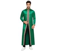 Riismen Kaftan Uomo Langarm Abaya Vestito Feste E Cena Marocchina Satin Lucente E Secco Kaftan Dubai Vestito