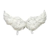 Riismen Natale Angelo Ali Di Piume Fate Ali Costume Da Angelo Festa Di Halloween Accessori Per Adulti Bambini Argento M