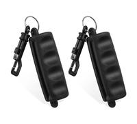 Riisoyu 2 Pezzi Estrattore di Frecce in Silicone, Portatile Tiro con L'Arco Freccia Estrattore con Portachiavi Antiscivolo Portachiavi Tiro Pinza Clip a Sgancio per Facile Tiro Freccia Protezione Mani
