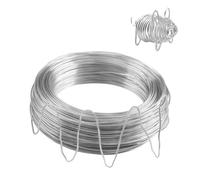 Riisoyu 3mm Filo Alluminio, 20m Fil di Alluminio Modellabile Filo Metallico in Alluminio Artigianale Filo Alluminio Antiruggine Filo per Gioielli Flessibile Filo Ferro Inossidabile per Artigianato