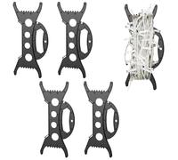 Riisoyu 4 Pezzi Supporto Multiuso per riporre Cavi e luci, con Maniglia Portaoggetti per Luci di Natale luci dell'albero Organizzatore di Luci Natalizie Cavo Leggero Avvolgitore di Corda per Luci