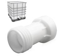 Riisoyu Accessorio per serbatoio IBC, Prolunga per Erogatore IBC S60 x 6 Filettatura Grossa su Filettatura grossa Adattatore IBC S60×6 Adatto per Serbatoio Dell'acqua Ton Barrel Cisterna