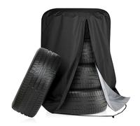 Riisoyu Borsa Universale per Portapneumatici, 80 x 115 cm per 4 Pneumatici Copertura Copri Gomme Impermeabile Stagionale Custodia per Pneumatici Antipolvere Borse Copertura per Ruota Sacco