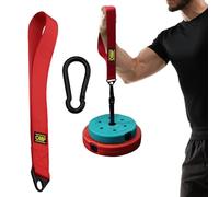 Riisoyu Cintura per Allenamento Braccio Wrestling, Armwrestling Equipment con Moschettone Cintura Impugnatura Braccio per L'allenamento Dell'avambraccio Mano Dito per Macchina con Cavi Peso Libero