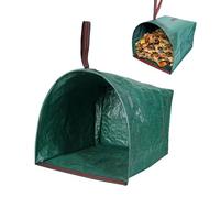 Riisoyu Sacchi Giardinaggio, 250L Sacchi per Rifiuti da Giardino con maniglie borsa da giardino pieghevole Robusto Antistrappo Riutilizzabili per il trasporto foglie rifiuti verdi