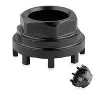 Riisoyu Strumento di Bloccaggio per Movimento Centrale, 8 Denti Compatibile con Shimano SRAM ISIS Truvativ Strumento per movimento centrale bici Attrezzo per Smontaggio e Manutenzione Bicicletta