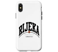 Rijeka Croazia vacanza a Rijeka Hrvatska Rijeka Croazia Custodia per iPhone X/XS