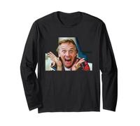 Rik Mayall Bottom & Il Comico Attore dei Giovani Maglia a Manica