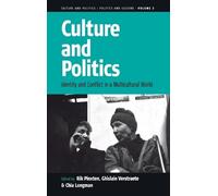 Rik Pinxten Culture and Politics (Copertina rigida)