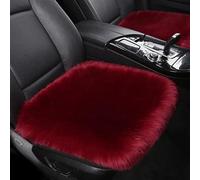 RIKCAT Auto Sedile Cuscino per Citroen AMI 2020-2023, Cuscinetti Teppich Antiscivolo Styling Accessori Soft Confortevole Cuscini in Peluche Resistente ai Graffi Traspirante,Red