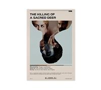 RIKCAT Poster su tela, motivo: The Killing of a Sacred Deer, decorazione per camera da letto, sport, ufficio, stanza, regalo, senza cornice, 40 x 60 cm