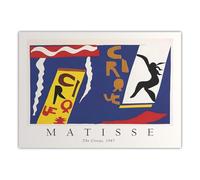 Rikin Liuff Famoso Henri Matisse Wall Art《Il Circo》Poster Henri Matisse Stampe Astratto Tela Pittura Mostra Immagine per Home Decor 60x90cm Senza Cornice