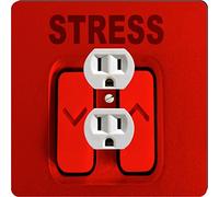 Rikki Knight 8875 Presa di controllo La piastra di uscita di progettazione dello stress