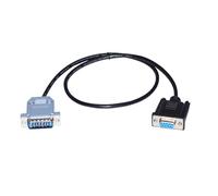 RIKYJIC Cavo adattatore da DB9 femmina a DB15 maschio per strumento di pesatura YAOHUA con PC RS232 cavo di comunicazione seriale (1,8 metri)