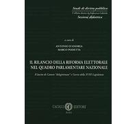 Rilancio della riforma elettorale nel quadro parlamentare nazionale