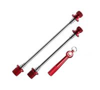 Rilasci Rapidi Per Bicicletta Spiedini for mozzo ruota bici Antifurto Strada Mountain Bicycle Ruote anteriori posteriori Blocco di sicurezza Parti del set spiedini a sgancio rapido in alluminio