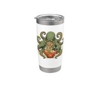 Rilasciare il Ramen Eldritch Noodle Monster Art Bicchiere termico in acciaio inox doppia parete