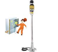 Rilasciatore elettrostatico per corpo umano, visualizzazione tensione statica, allarme acustico e visivo, eliminazione statica rapida per uso chimico e metallurgico