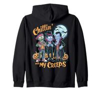 Rilassarsi con il mio costume di Halloween Felpa con Cappuccio