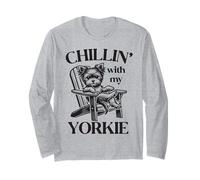 Rilassati con la mia Poltrona Yorkie Summer Lounge Maglia a Manica