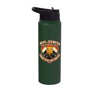 Rilassati È Rec Play Nessuno sta ottenendo Pickleball al draft Stainless Steel Insulated Water Bottle