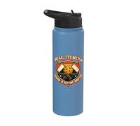 Rilassati È Rec Play Nessuno sta ottenendo Pickleball al draft Stainless Steel Insulated Water Bottle