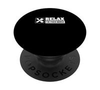 Rilassati Ho risolto il peggiore responsabile delle strutture di pulizia della struttura PopSockets PopGrip Adesivo