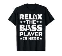 Rilassati Il Bassista È Qui Regali Del Bassista Per Un Bassista Maglietta