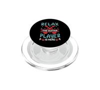 Rilassati Il chitarrista è qui Musica retrò PopSockets PopGrip per MagSafe