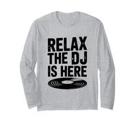 Rilassati Il DJ è Qui Party Music Maglia a Manica