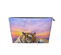 Rilassati Tigre, Borsa da toilette Borsa per trucco Borsa per cosmetici Borsa da toilette da viaggio portatile