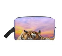 Rilassati Tigre, Borsa per il trucco Borsa per cosmetici Borsa da viaggio portatile da viaggio Borsa per trucco Organizer