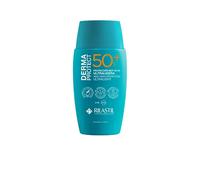 Rilastil - Dermaprotect 50+, protezione solare, protegge la pelle dai raggi UVB, UVA e dalla luce blu, idrata e previene l'invecchiamento, adatto a tutti i tipi di pelle - 50 ml