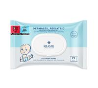 Rilastil - Dermastil Pediatric - Salviette detergenti con provitamina B5, vitamina E e camomilla - Detergenti corpo,Mamma e bebè