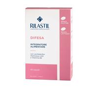 Rilastil Difesa Integratrore di Probiotici e Vitamina B2, 30 Capsule